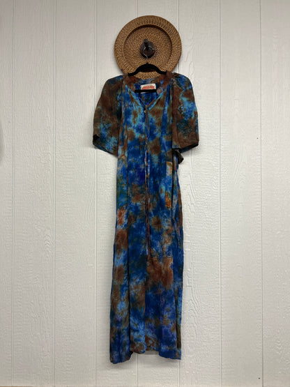 Crepe Sari Summer Woodstock Duster 0626 129