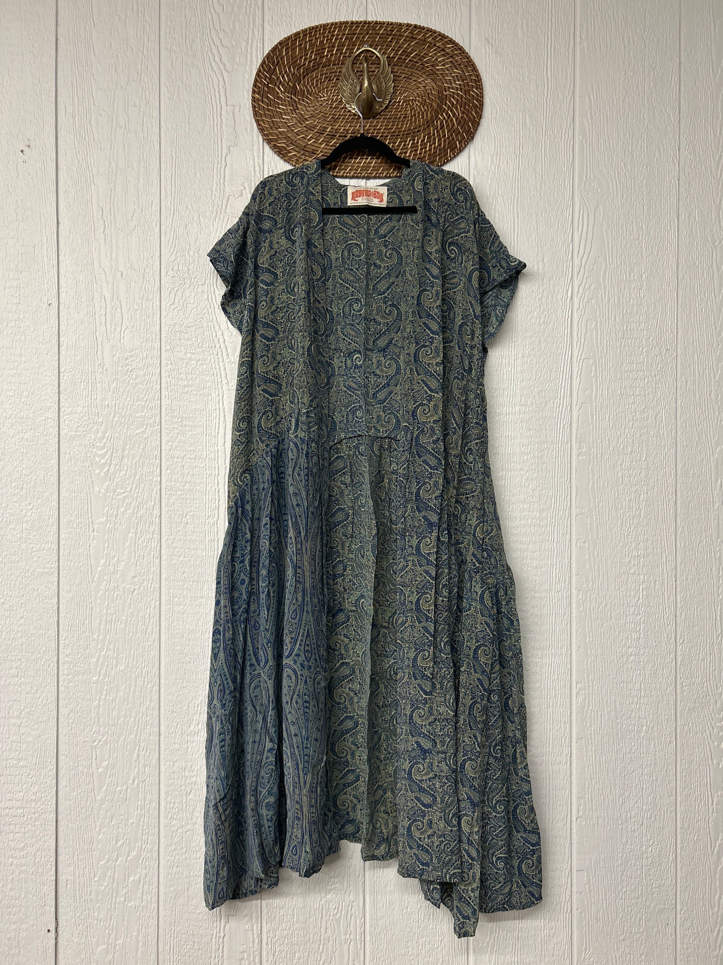 Crepe Sari Summer Evermore Kimono 0726 049