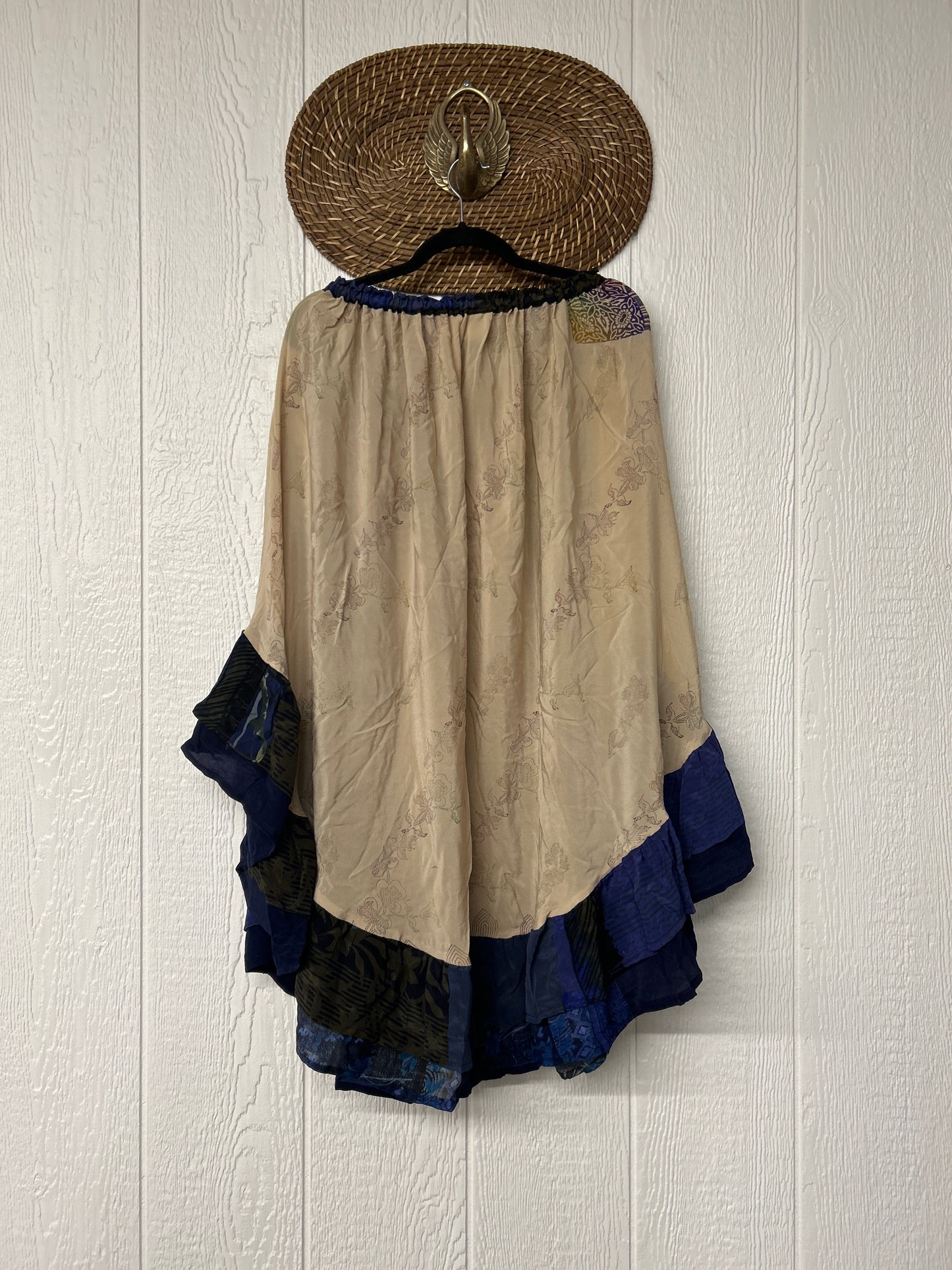 Crepe Wild Rose Skirt 1025 213