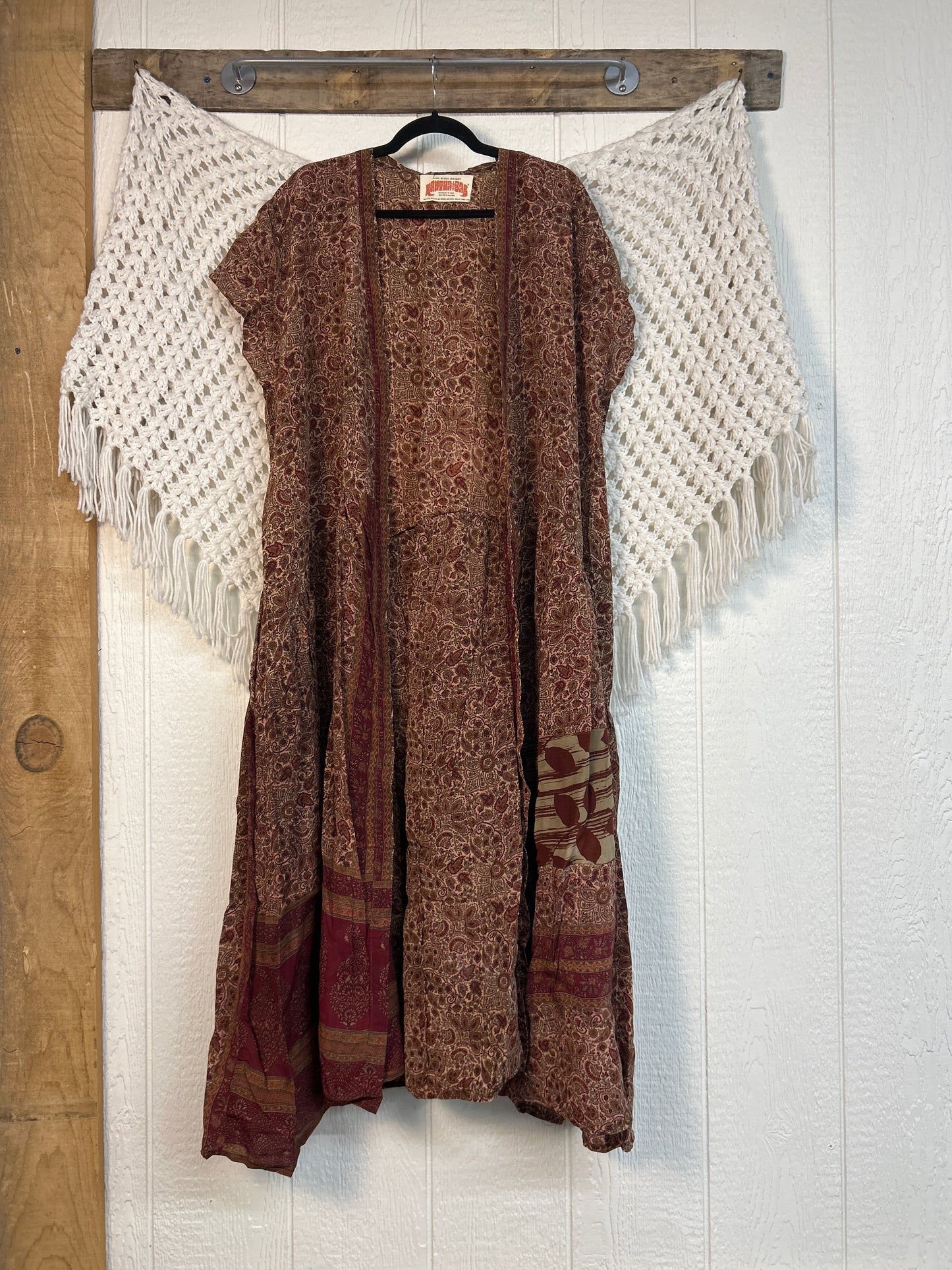 Crepe Sari Summer Evermore Kimono 0726 188