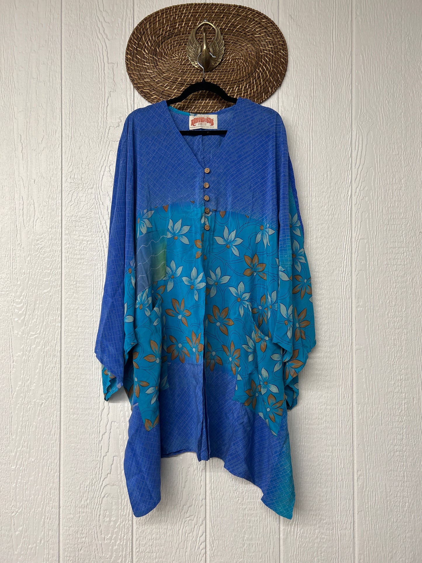 Crepe Sari Gaia Split Tunic 0226 214