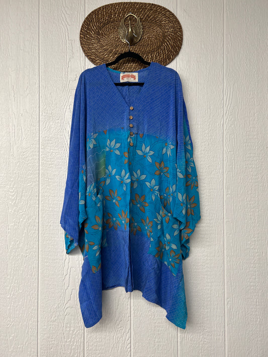 Crepe Sari Gaia Split Tunic 0226 214