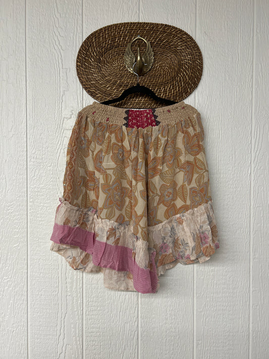 Crepe Sari Lover Cropped Culottes 0726 025