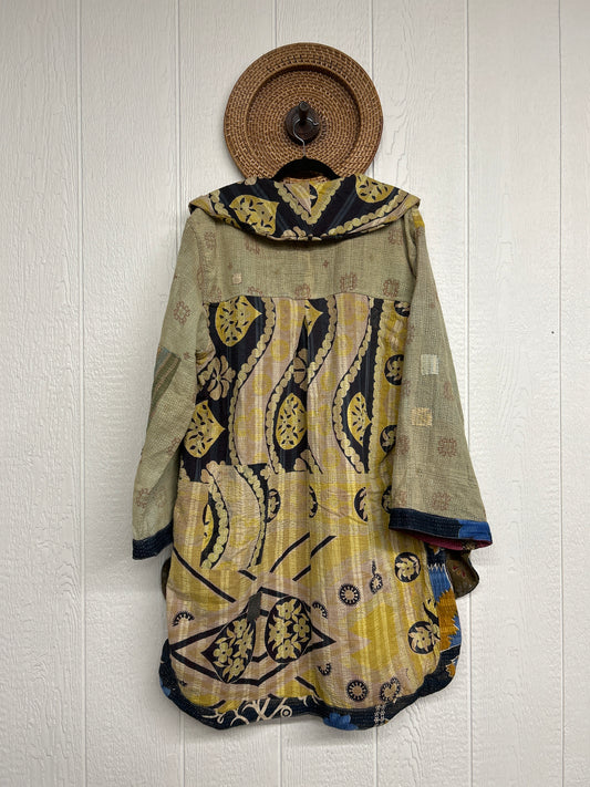 Fine Kantha Drifter Coat 1026 215
