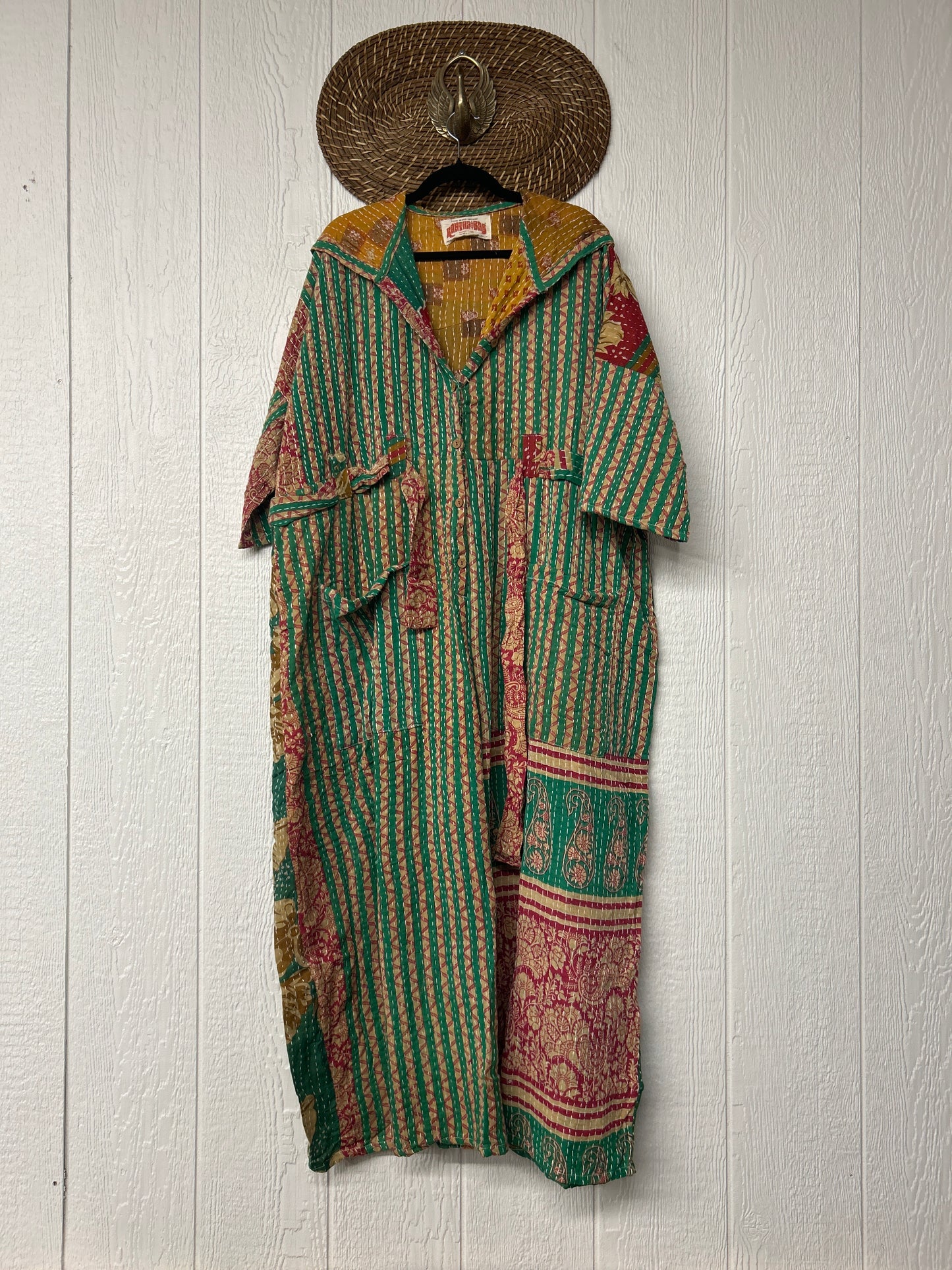 Kantha Zen Hoodie Jumpsuit 0925 004