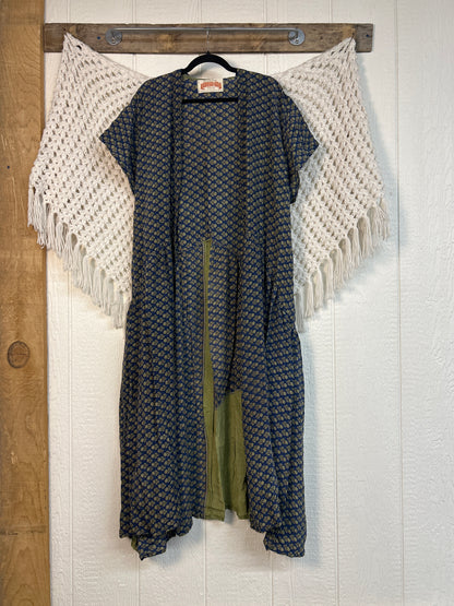 Crepe Sari Summer Evermore Kimono 0726 230