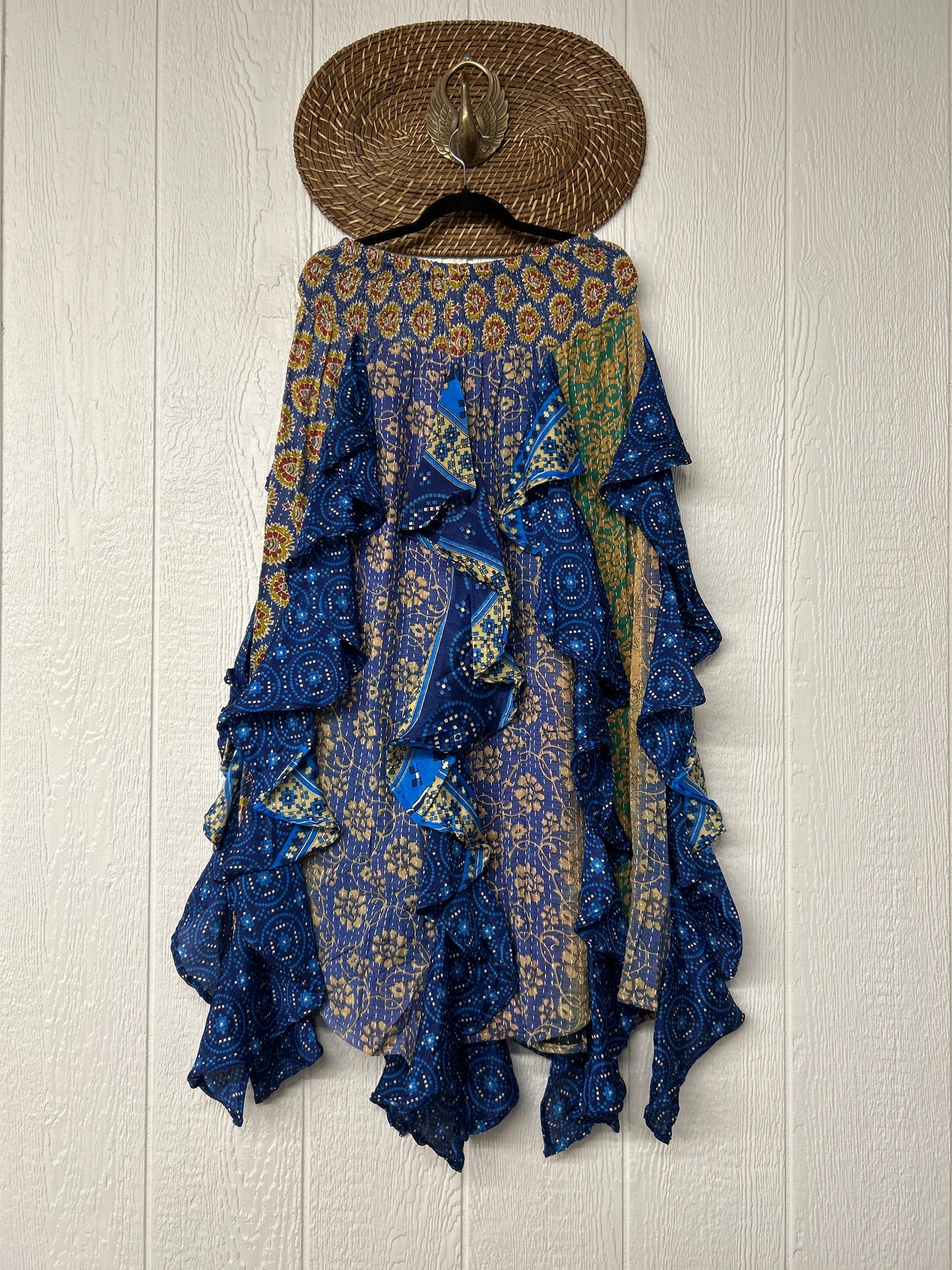 Pareo Kantha Willow Maxi Skirt 0826 106