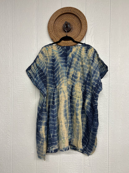 Pareo Kantha Daydreamer Button Down Mini  0526 026