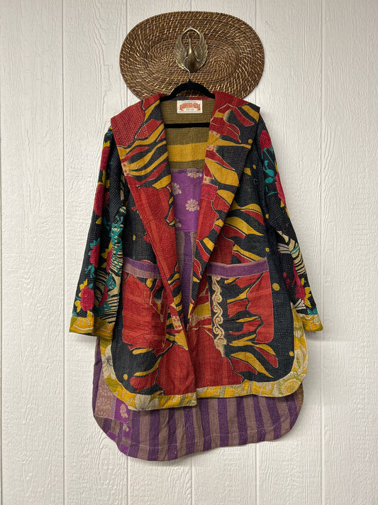 Fine Kantha Drifter Coat 1026 194