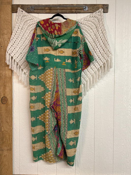 Kantha Zen Hoodie Jumpsuit 0925 268