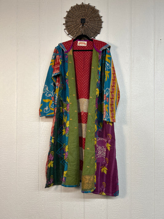 Fine Kantha Rising Sun Coat 1026 208