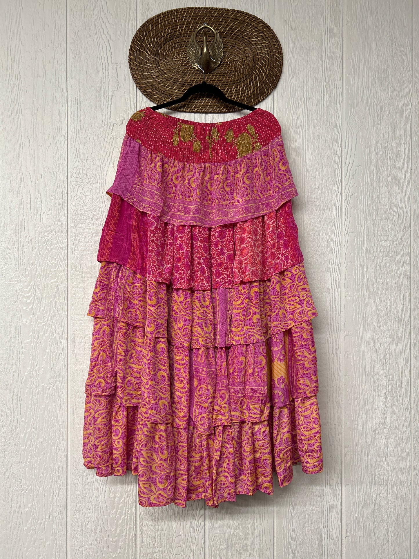 Rasgulla Sari Venus Ruffle Maxi 1125 046