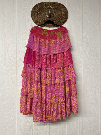 Rasgulla Sari Venus Ruffle Maxi 1125 046