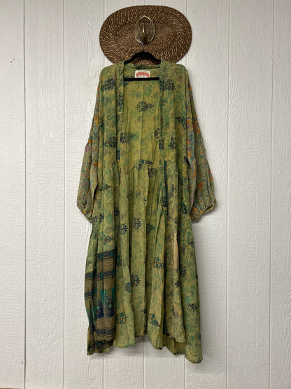 Crepe Sari Evermore Kimono 1026 093