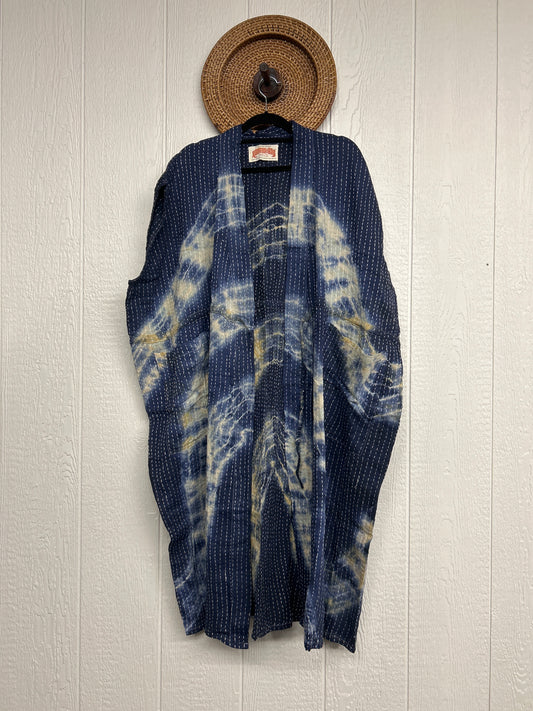 RETAIL Pareo Kantha Dreamweaver Kimono Vest 0526 031