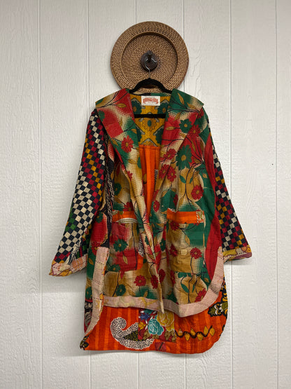 Fine Kantha Drifter Coat 1026 212