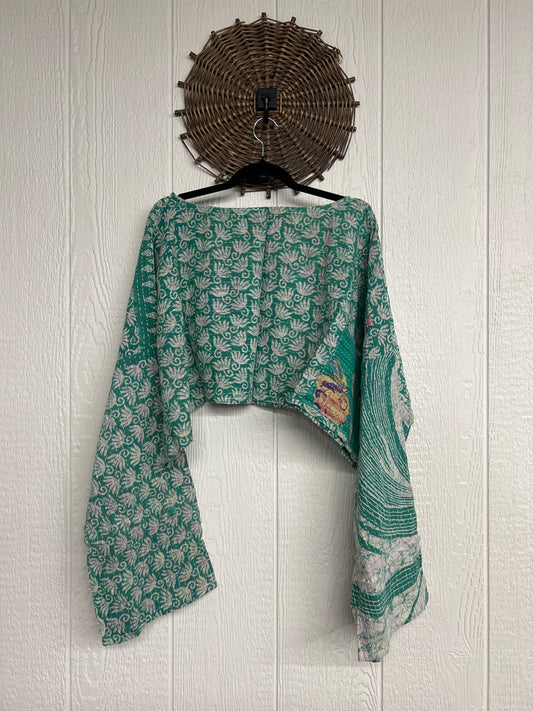 Pareo Kantha Abundance Crop Top 1026 046