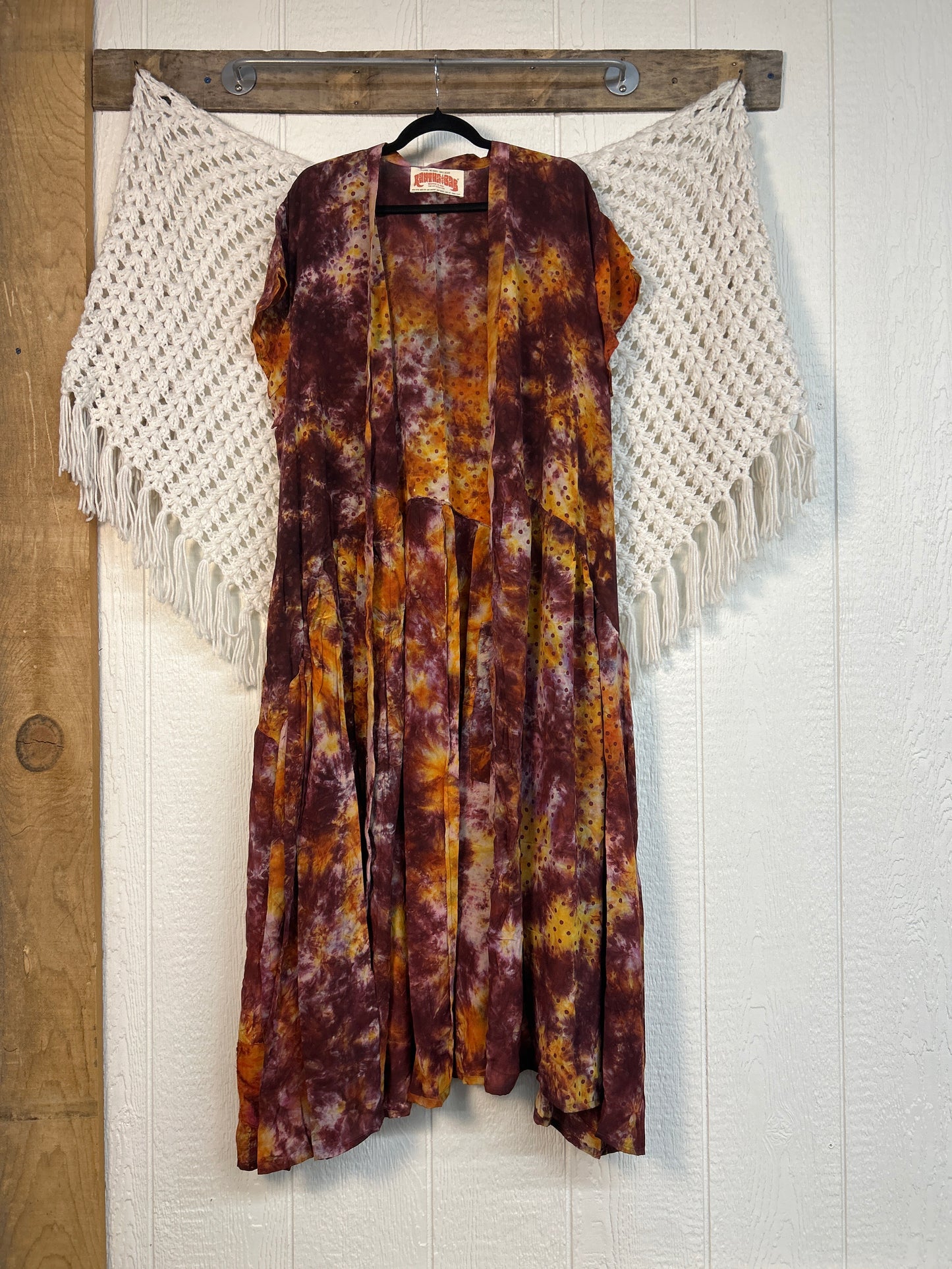 Crepe Sari Summer Evermore Kimono 0726 190