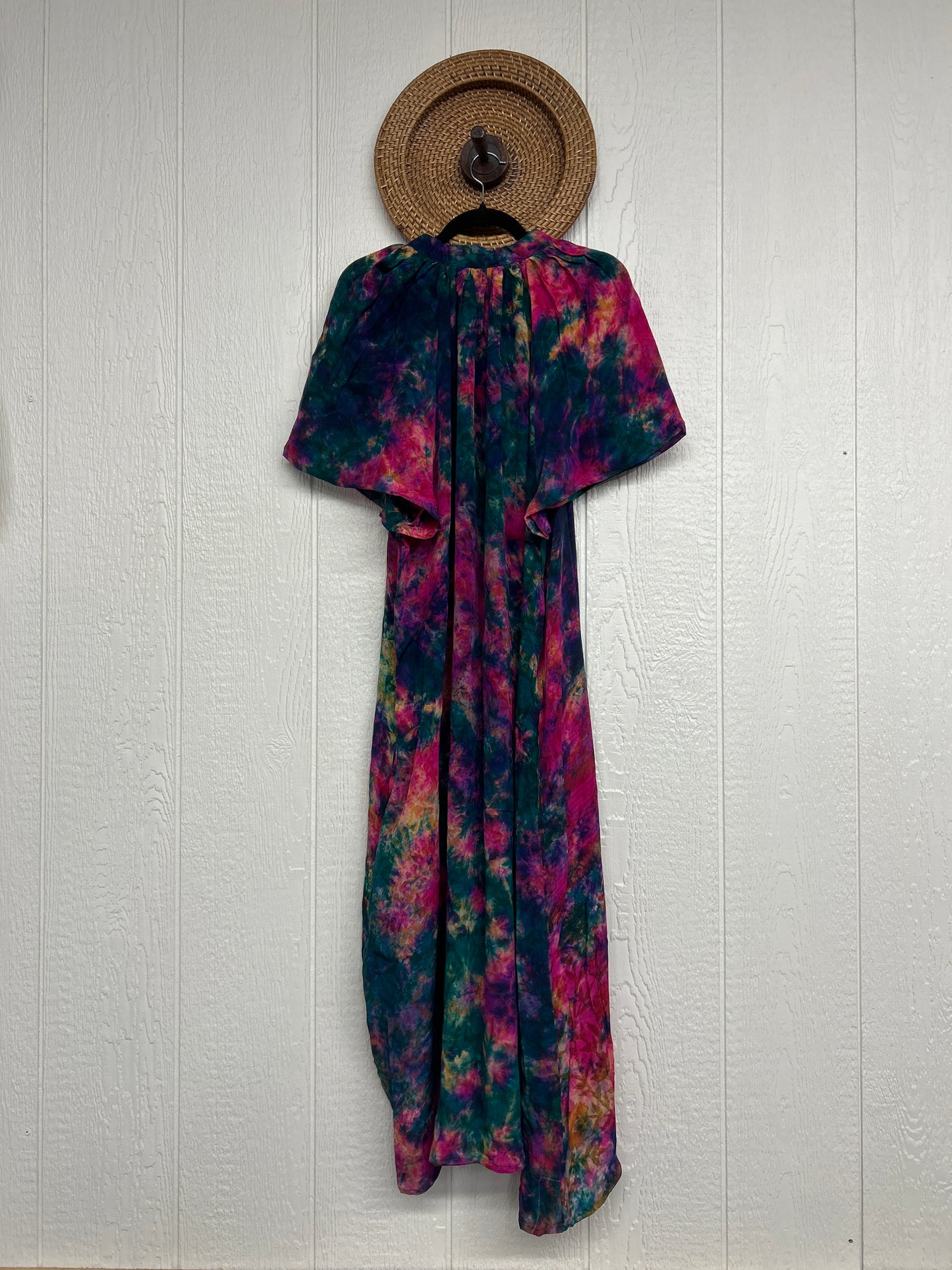 Crepe Sari Summer Woodstock Duster 0626 111