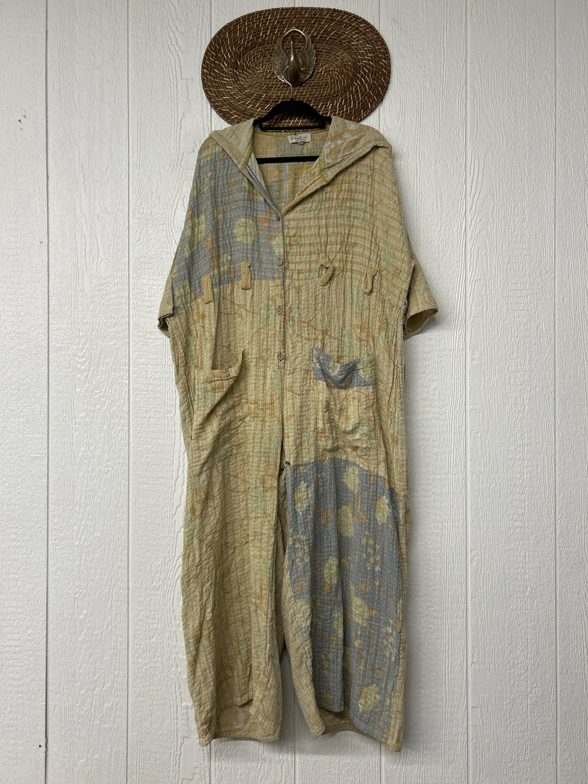 Alchemi Pareo Kantha Zen Hoodie Jumpsuit 0926 004