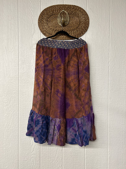 Crepe Sari Dahlia Skirt 1026 129