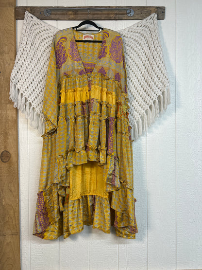 Rasgulla Sari Rhiannon Kimono 0826 078