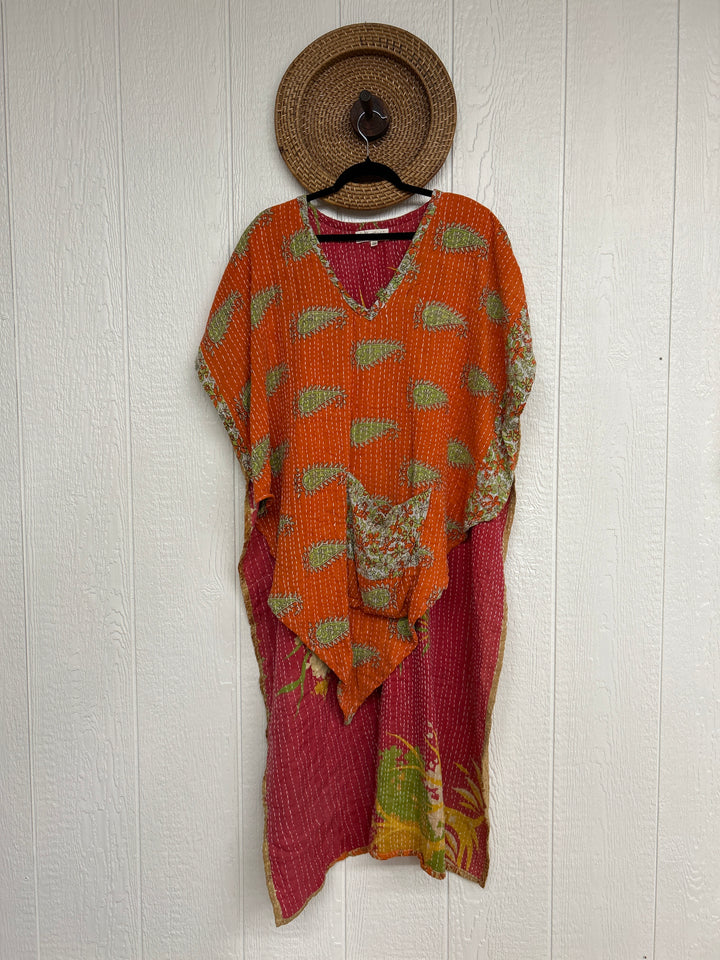 Kantha Surrender Hi Lo Poncho 1024 007