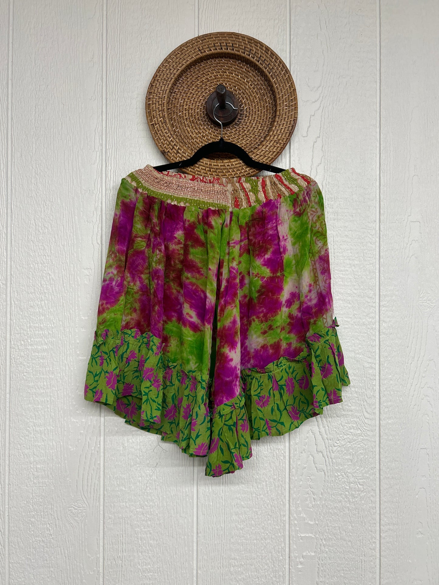 Crepe Sari Lover Cropped Culottes 0726 244