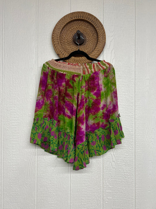 Crepe Sari Lover Cropped Culottes 0726 244