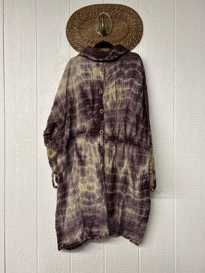 Aura Edit Koverlet Button Down Trench Coat 1026 025
