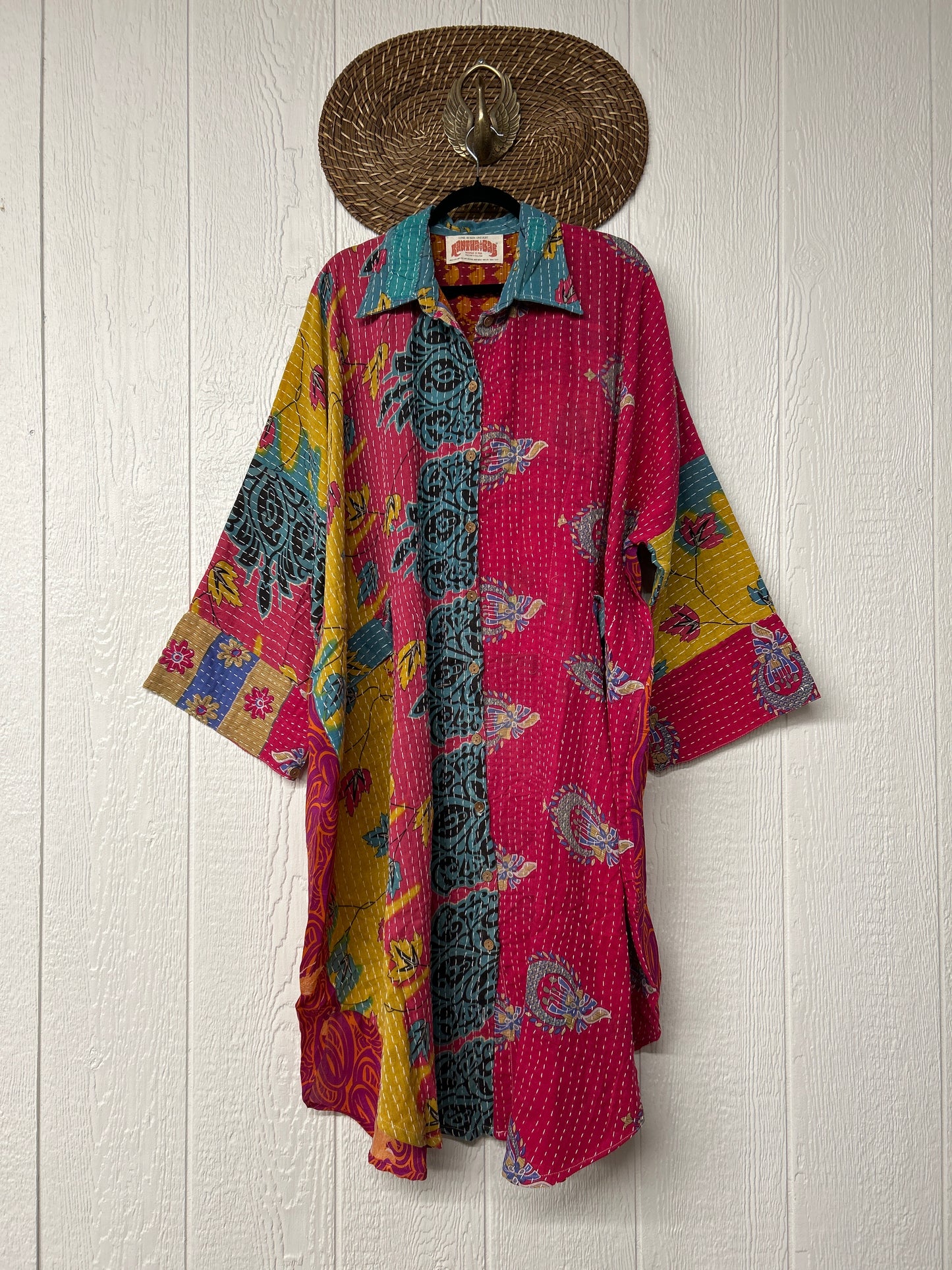 Pareo Kantha Free To Be Longsleeve Maxi 0226 260