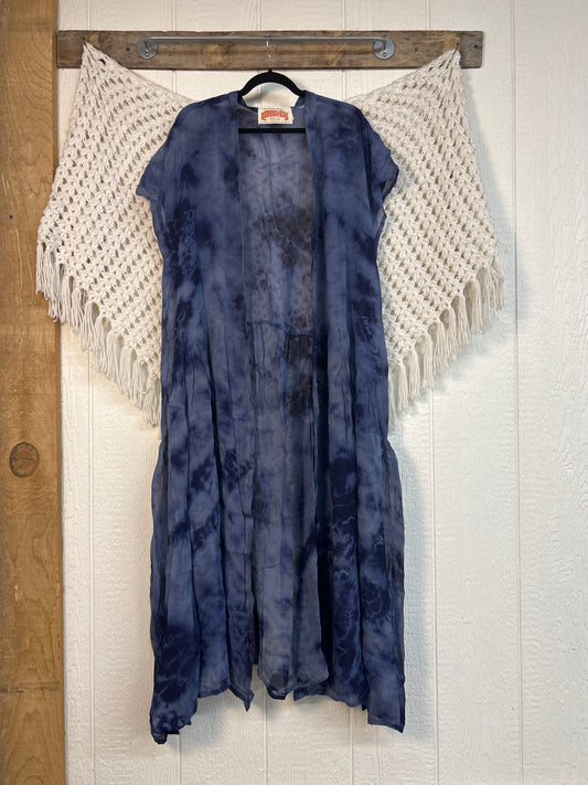 Crepe Sari Summer Evermore Kimono 0726 194