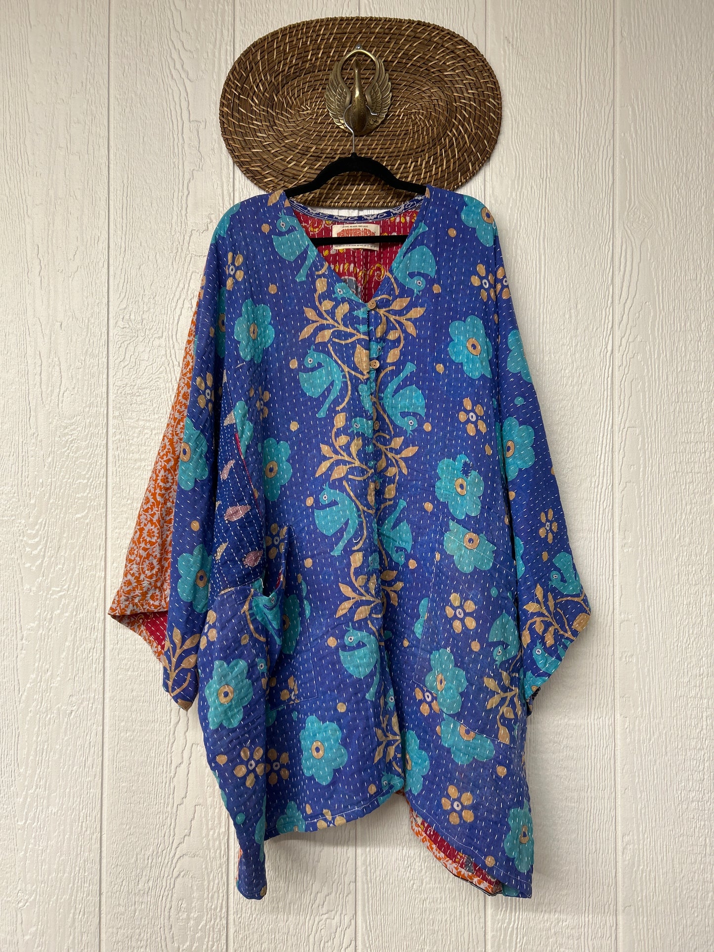 Pareo Kantha Gaia Button-Down Kimono 0126 073