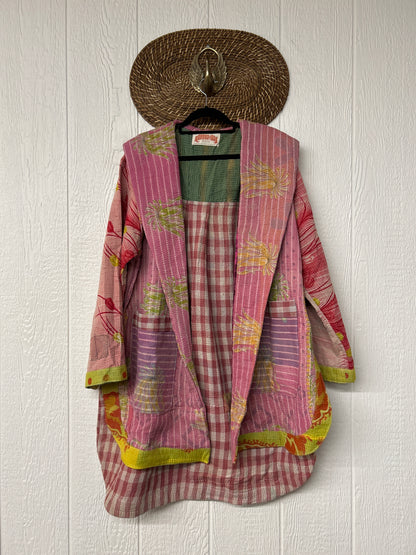 Fine Kantha Drifter Coat 1026 075