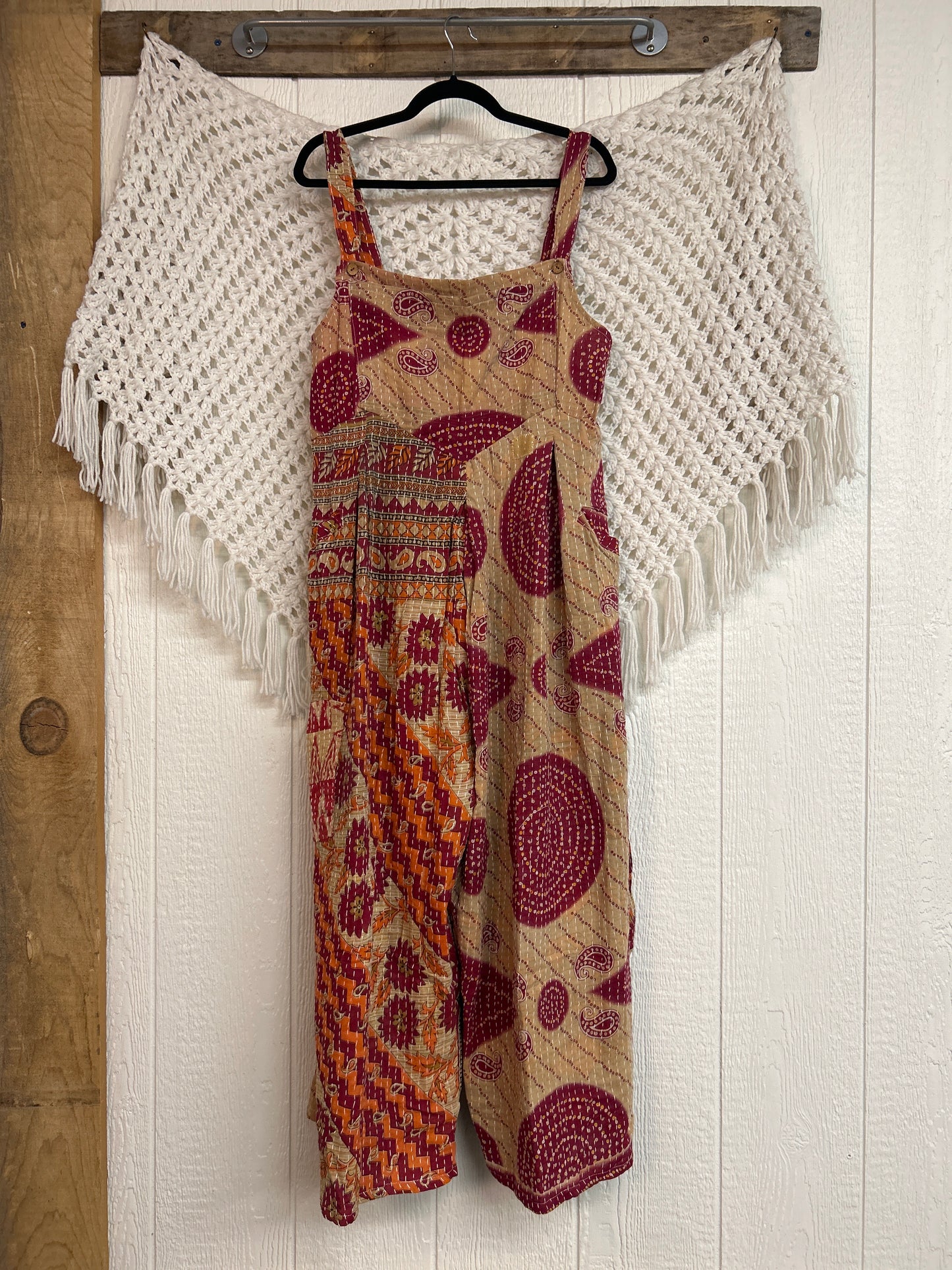 Crossroad Kantha Overalls 1025 074