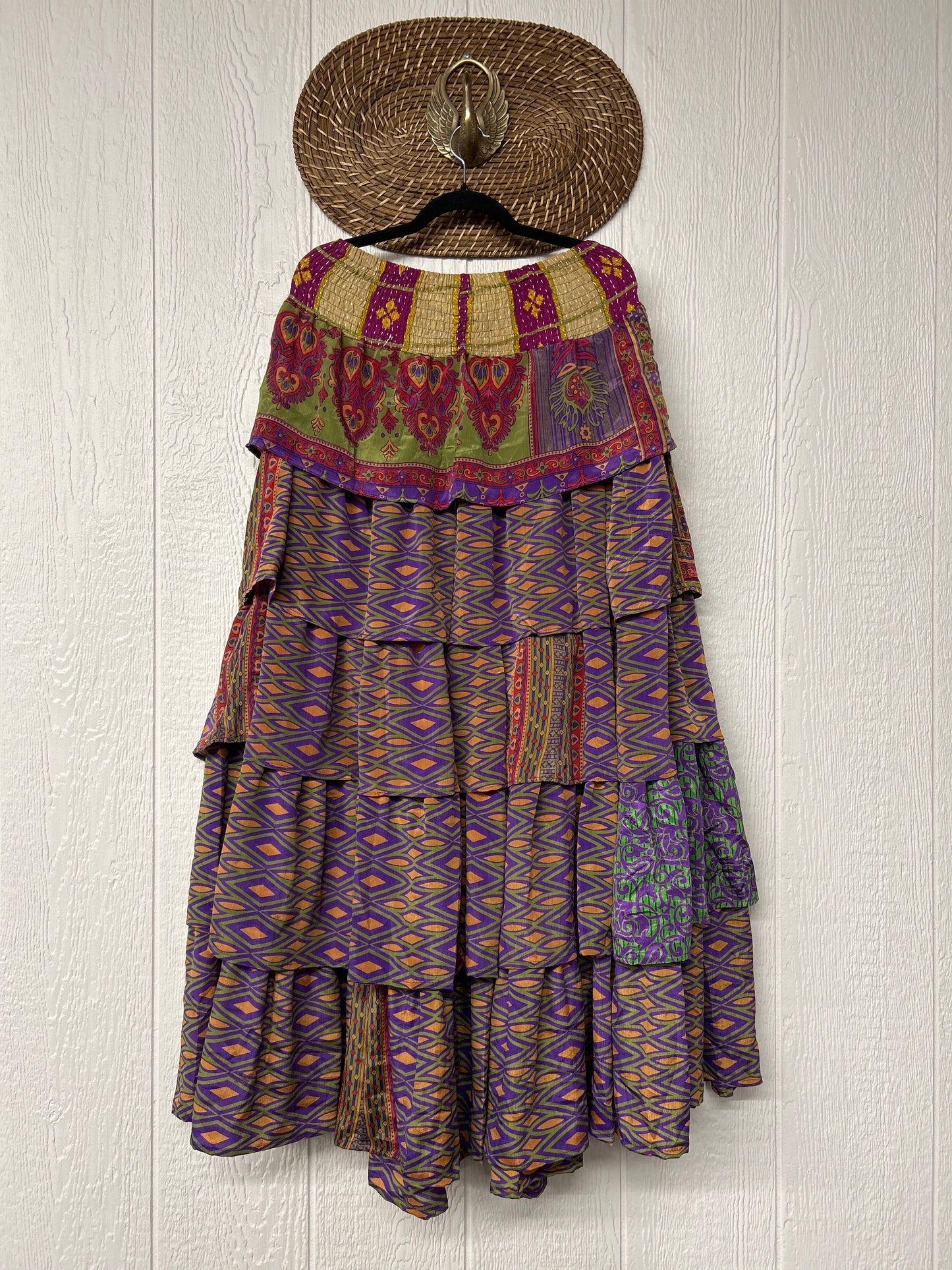 Rasgulla Sari Venus Ruffle Maxi 1125 084