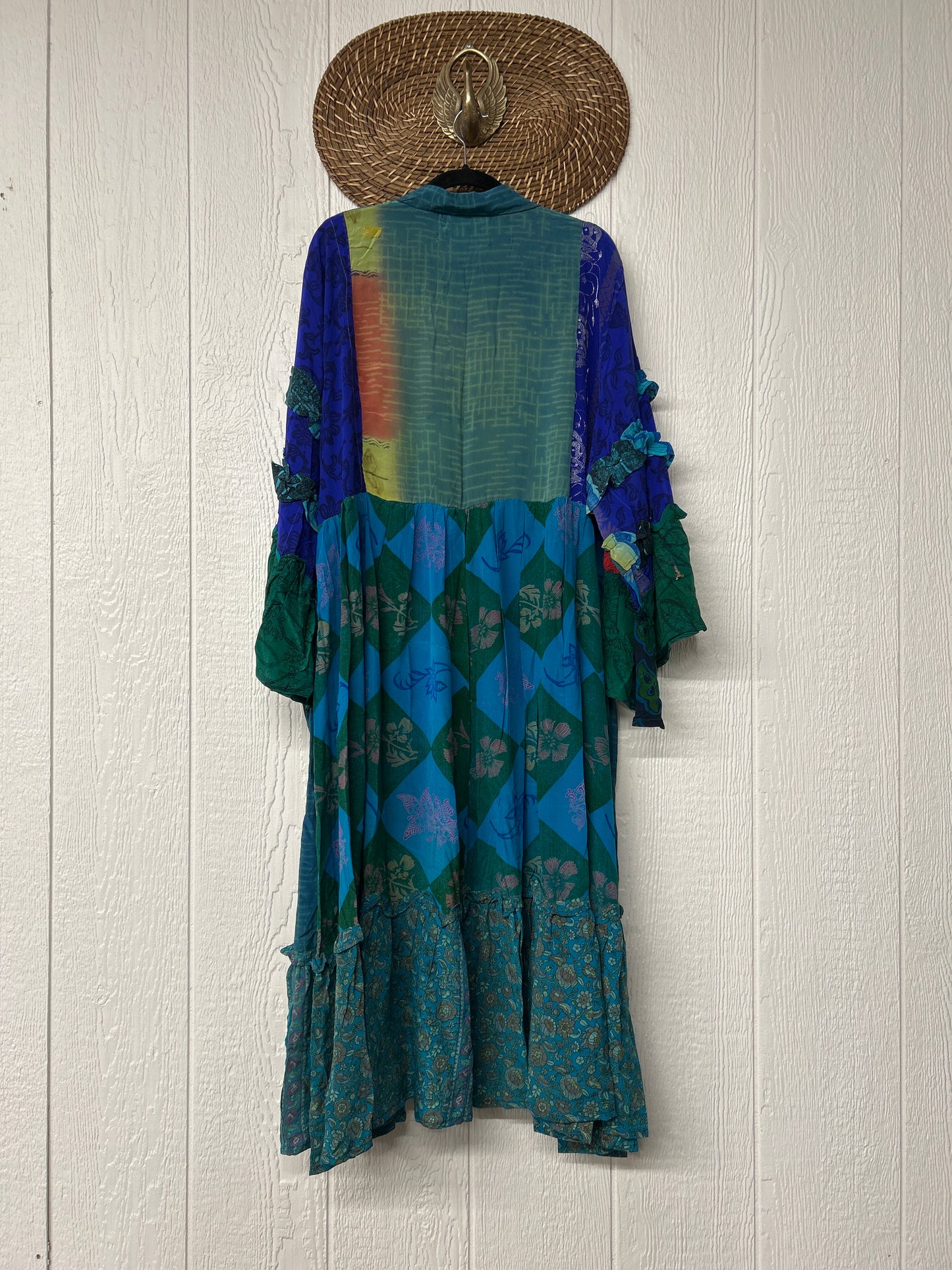 Crepe Sari Rhiannon Duster Dress 0226 095