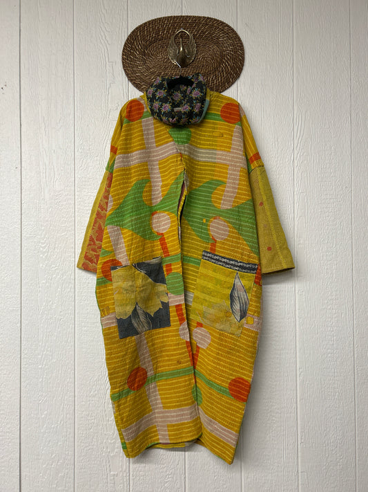 Fine Kantha Cowl Split Pullover 1225 061