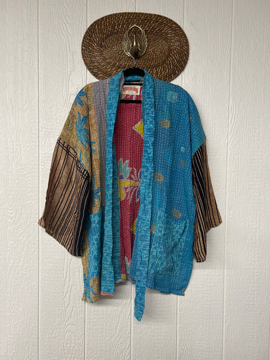 Pareo Kantha Shortie Majestic Kimono 0326 085
