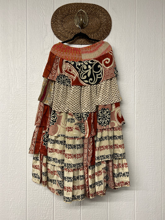 Rasgulla Sari Venus Ruffle Maxi 1125 074