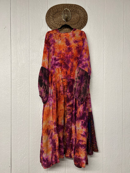 Crepe Sari Evermore Kimono 1026 256