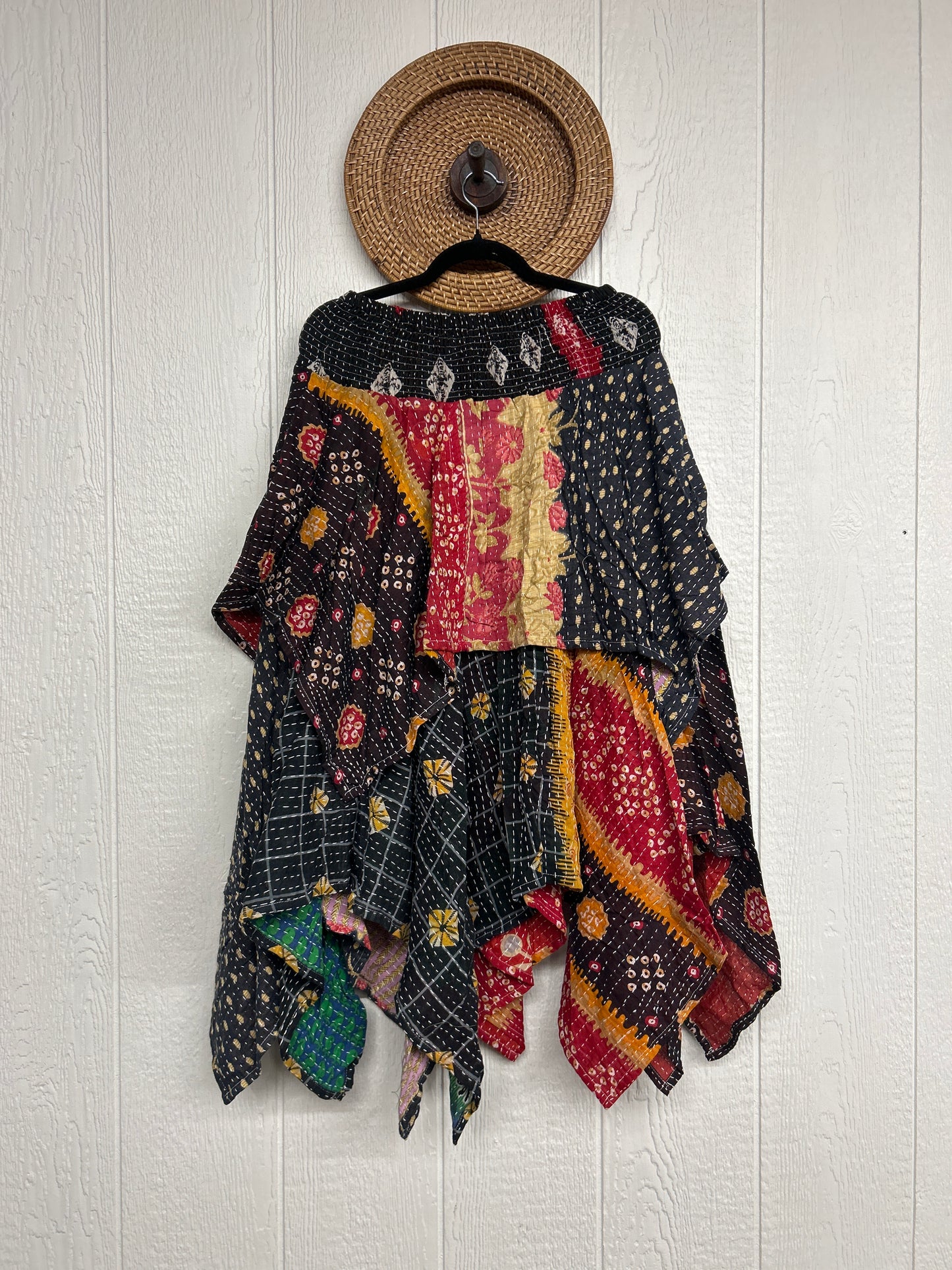 Pareo Kantha Pixie Skirt 0426 167
