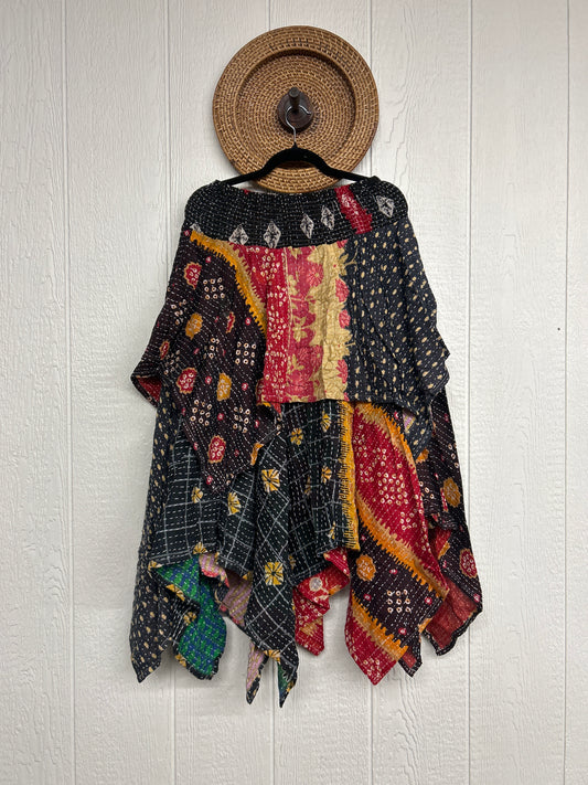 Pareo Kantha Pixie Skirt 0426 167