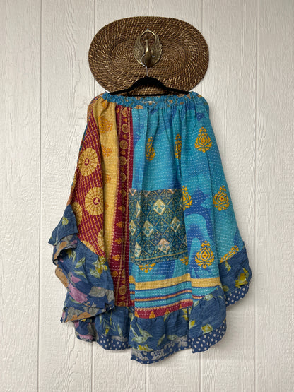 Pareo Kantha Wild Rose Skirt 0426 043