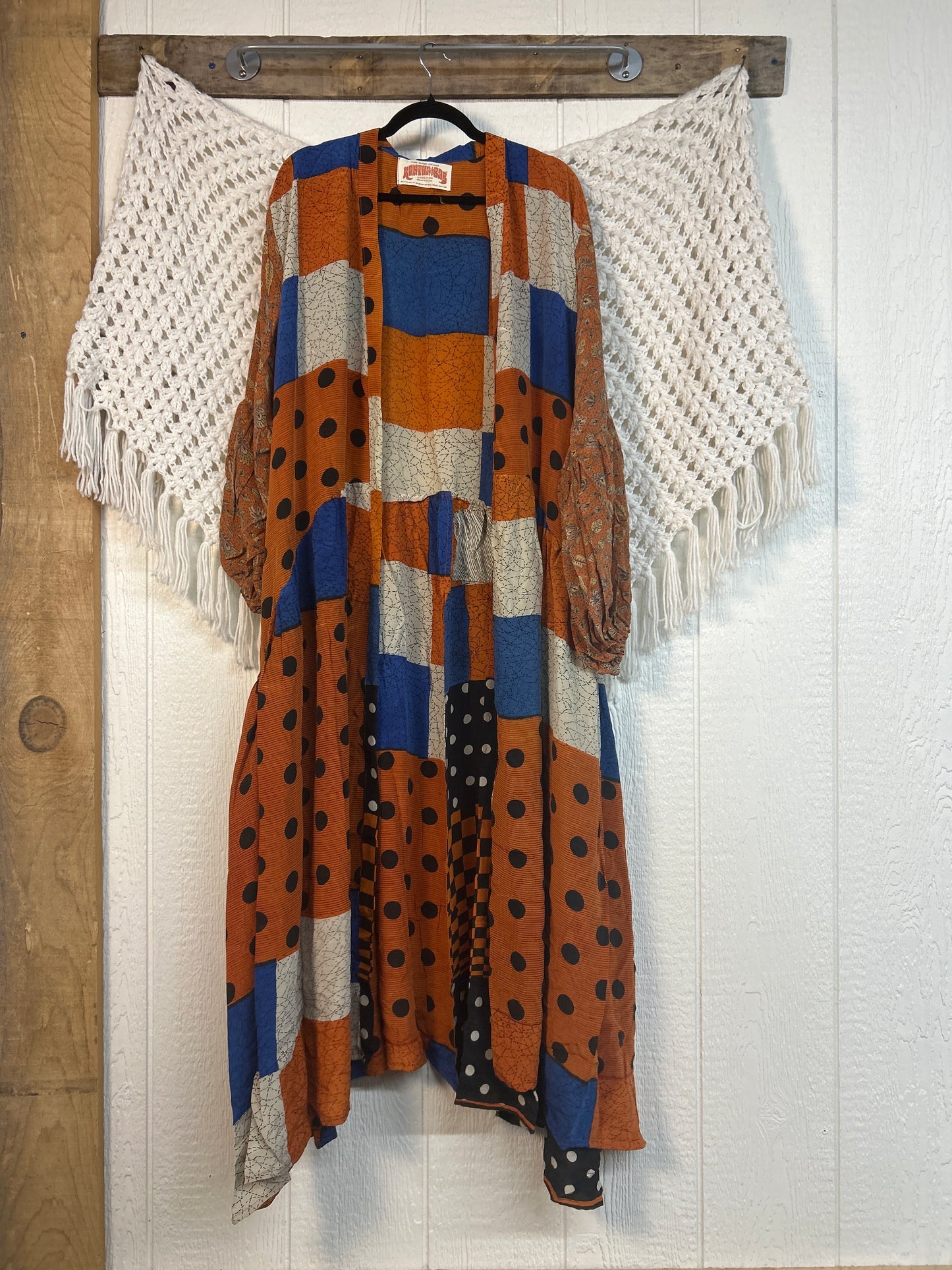 Crepe Sari Evermore Kimono 0326 102