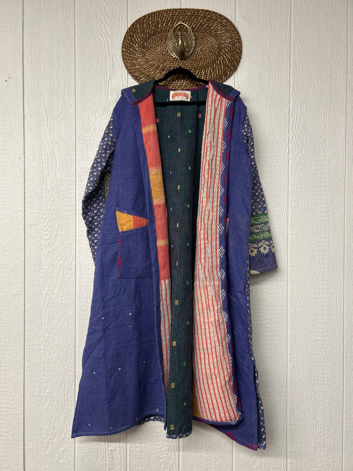 Fine Kantha Rising Sun Coat 1026 234