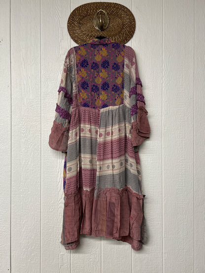 Crepe Sari Rhiannon Duster Dress 0226 136