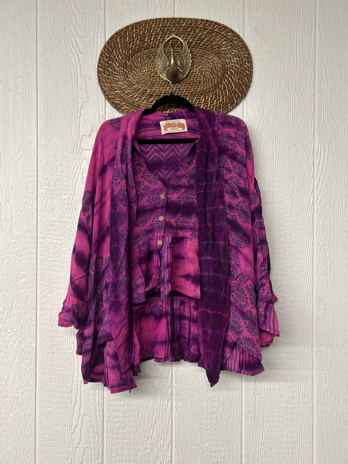 Crepe Sari Wild Rose Top 1026 143