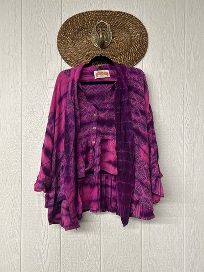 Crepe Sari Wild Rose Top 1026 143