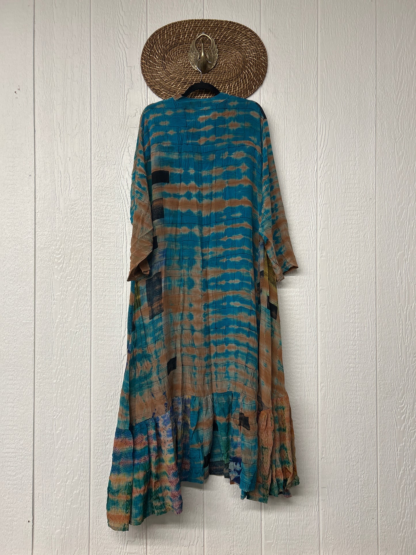 Crepe Sari Dahlia Duster Dress 0326 262